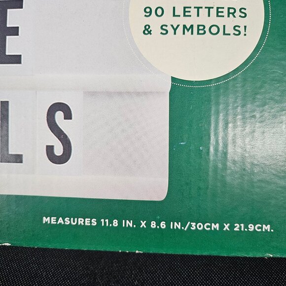 Wemco Cinema Marquee Sign Light Box Includes 90 Letters And Symbols NIB - Picture 3 of 11